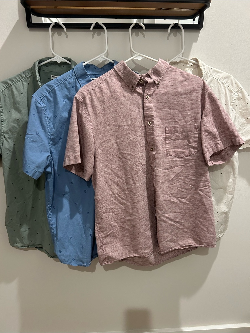 4 Button up Men’s Shirts